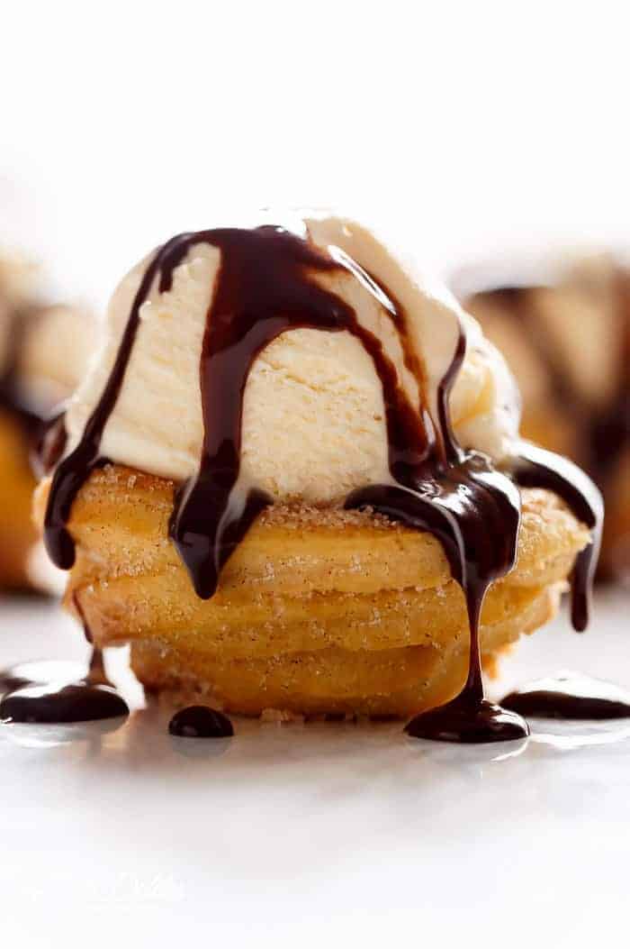 Bake Crispy Churro Ice Cream Bowls: No Deep Frying Needed